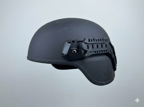 PD Trade | Busch AMP-1 E FC | NIJ IIIA+ | Black | Ballistic Helmet