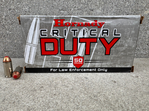 PD Trade Hornady Critical Duty 40 S&W 175gr FLexLock Self Defense Ammo.  91375