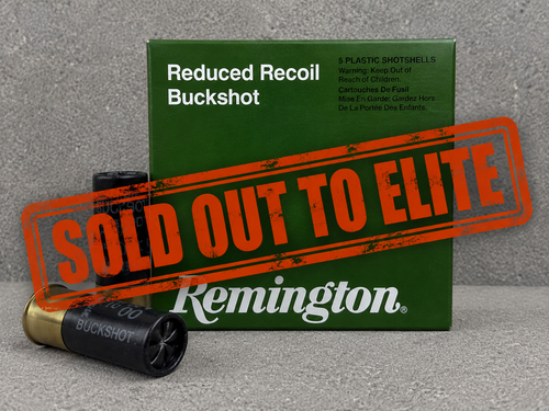 PD Trade | Remington Reduced Recoil | 12 Gauge  | 2.75" | 00 Buckshot | 25rd Box