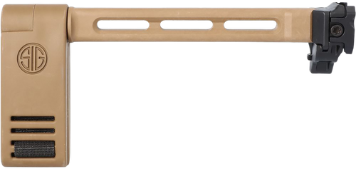 SIG Sauer MCX/MPX/SPEAR | Folding Fixed-Length Pistol Brace | Coyote