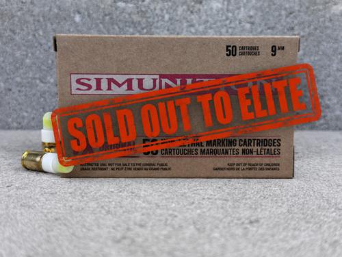 PD Trade | Simunition | 9mm FX | Yellow Marking