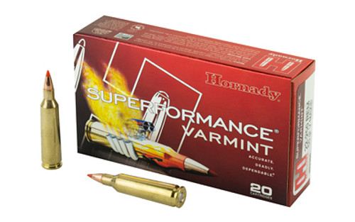 Hornady SuperFormance Varmint 22-250 Rem 50gr V-Max Ammo
