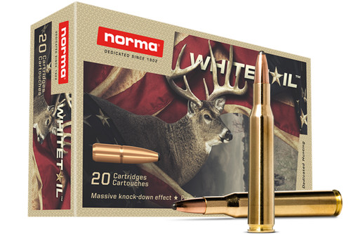 Norma Whitetail 270 Win 130gr Soft Point Hunting Ammo