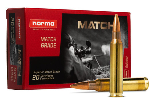 Norma Golden Target 223 Rem 69gr BTHP match Ammo