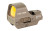 Holosun HE510C-GR-FDE AR-15 Reflex sight with Green Circle Dot Reticle and QD Mount.