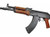 Pioneer Arms Hellpup 7.62x39mm AK-47 Pistol with Wooden Furniture and grip.