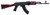 Century Arms VSKA Russian Red  7.62x39mm AK-47 Rifle with Red Wood Furniture.  RI4335-N