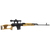 Century Arms Romanian PSL 7.62x54R Rifle with 4x26 Scope.  RI035V-N