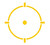 GOld Circle Dot Reticle