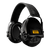 Sordin Supreme Pro-X Electronic Earmuffs with Black Cups and Black Leather Headband.  75302-X/L-02-S