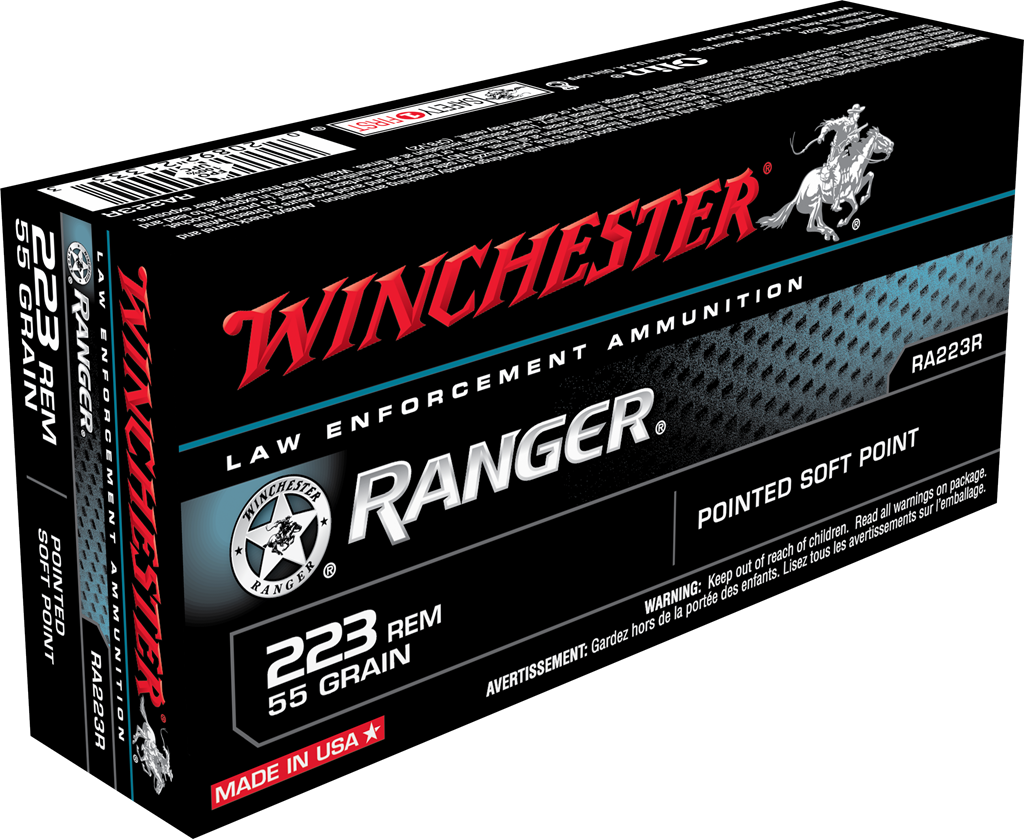 Winchester Ranger | 223 Rem | 55gr | Point Soft Point