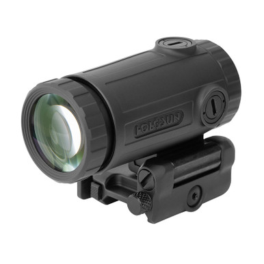 Holosun HM3XT | 3x Magnifier | Titanium | QD Flip Mount