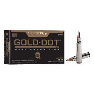 Speer Gold Dot LE | 223 Rem | 75gr | GDSP - 24475