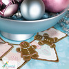 Freestanding Gingerbread Wreath