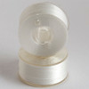 Steady Stitch Style A Class 15 Plastic Sides Polyester Prewound Bobbins - Black (36/tube)
