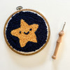 Star Punch Needle Round Kit