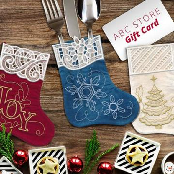 Stitch 'N' Turn Mini Christmas Stockings