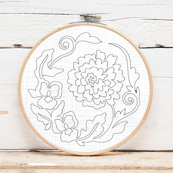 Fall Floral Quilting