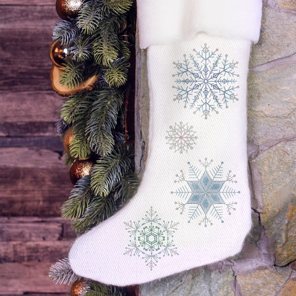 Ombre Snowflakes