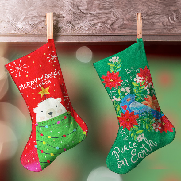 Cynthia Frenette Tiled Stockings