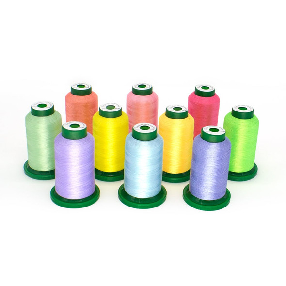 Exquisite Polyester 10 Color Thread Kit - Spring