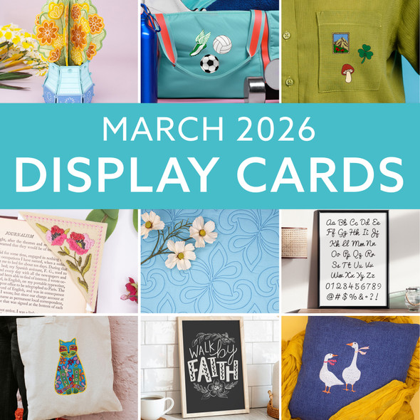 March 2026 Display Cards