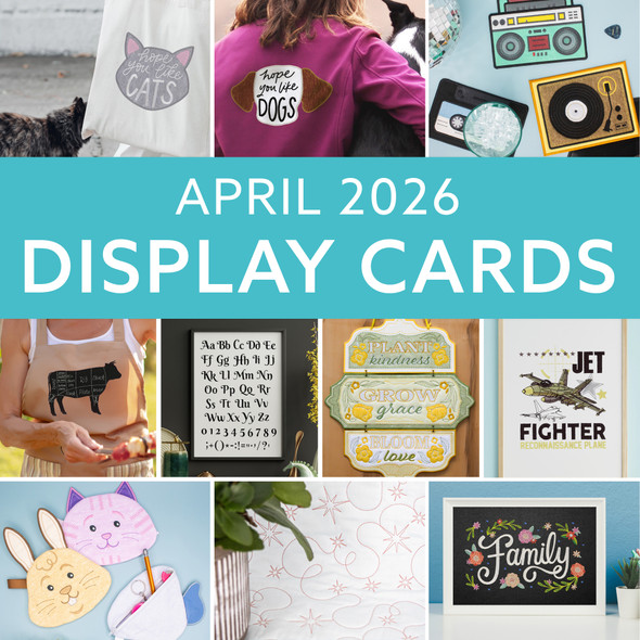 April 2026 Display Cards