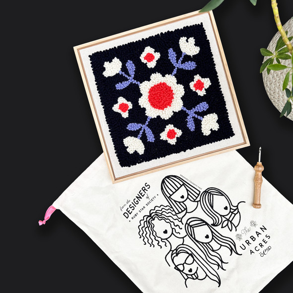 Florametry by Kimberly Kight Punch Needle Frame Kit