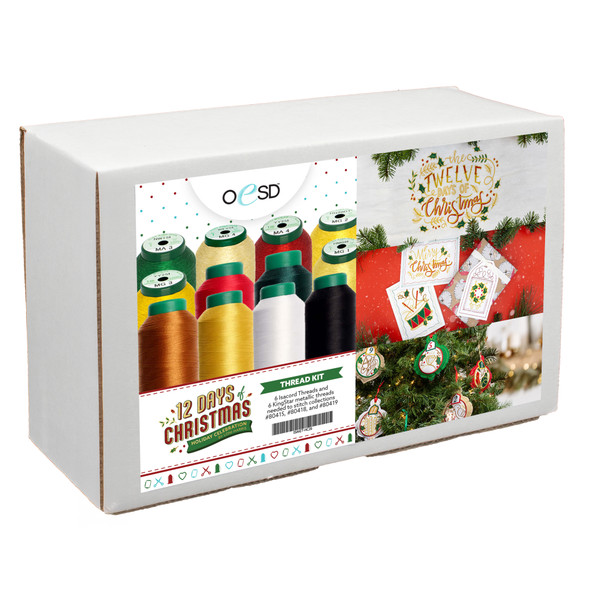 12 Days of Christmas - Holiday Celebration 2026 Thread Kit