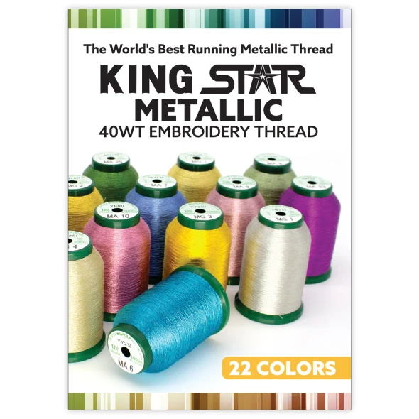 Kingstar Metallic Color Card