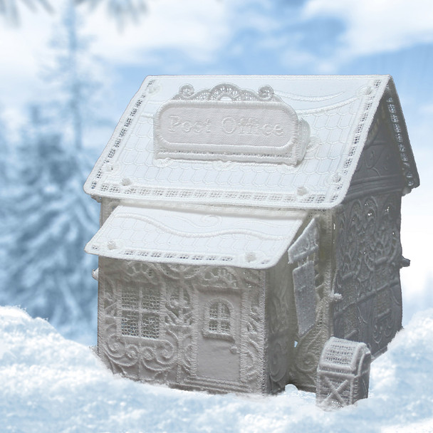 Winter Village Freestanding Post Office