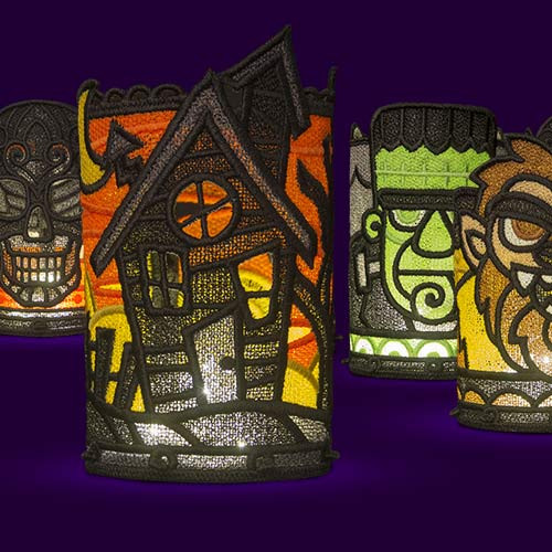 Halloween Tea Light Holders