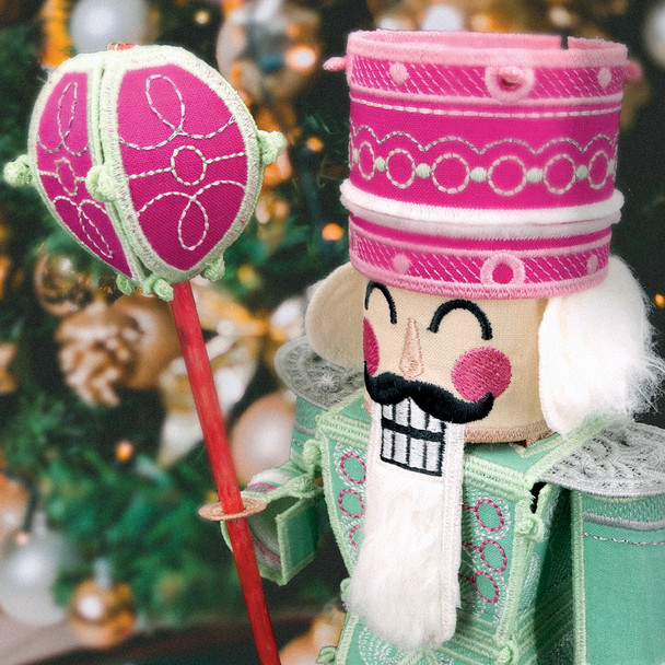 Freestanding Sugar Plum Nutcracker
