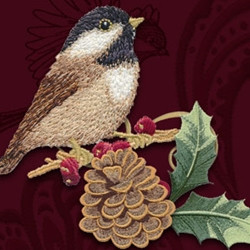 Chickadees & Berries by Jackie Robinson