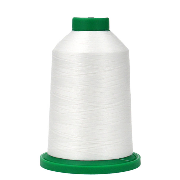 2914-0010 - Large 5000m Spool Isacord Thread-Silky White
