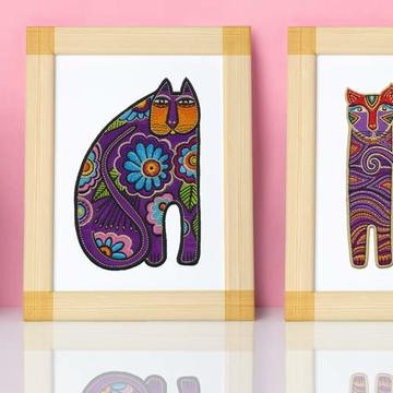 Festive Felines by Laurel Burch