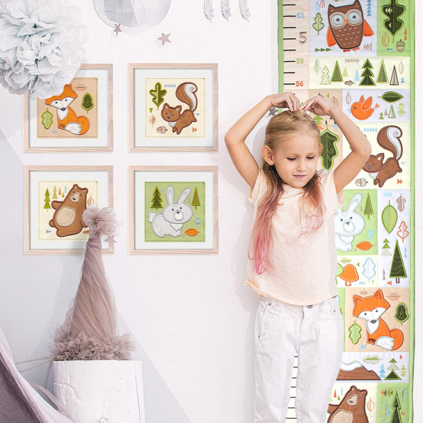 Woodland Friends Growth Chart