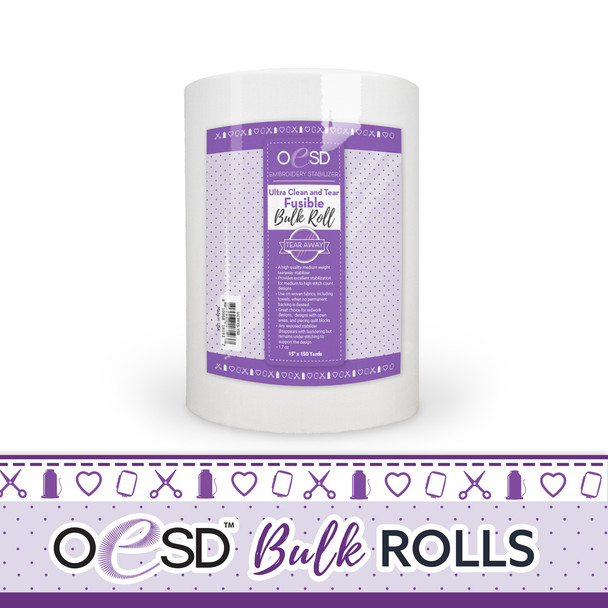 Ultra Clean and Tear Fusible 15" x 150 yds