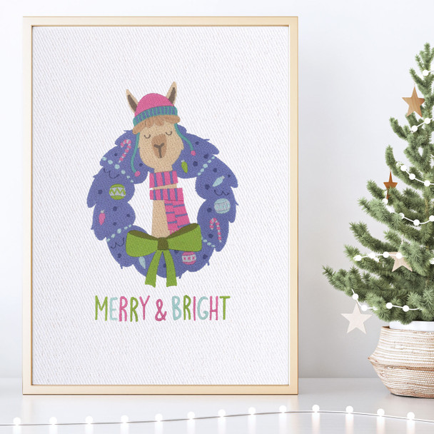 Happy Llama Days by Ammie Gomez