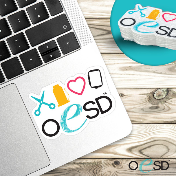 OESD Logo Sticker