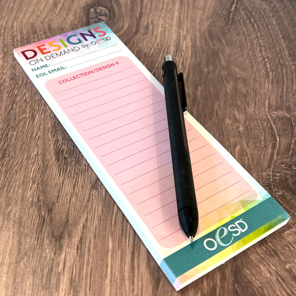 Designs on Demand Tear-Off Note Pads