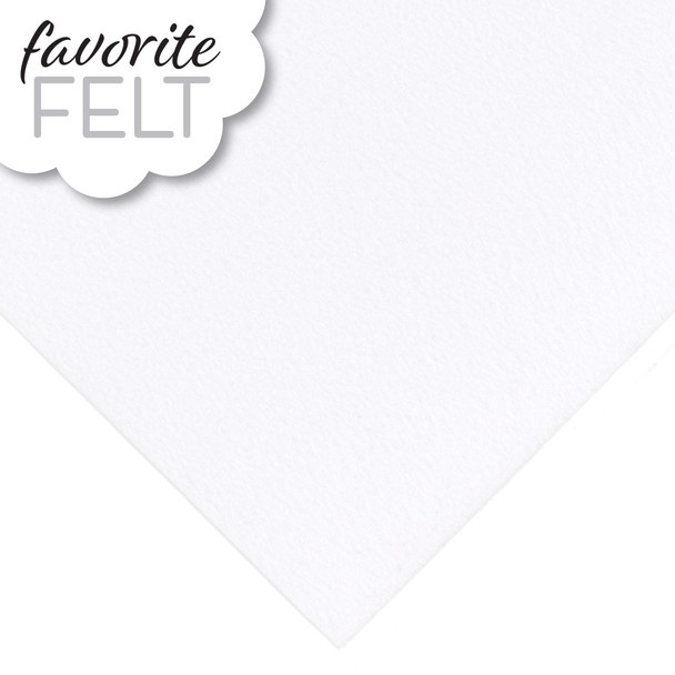 OESD Favorite Felt White