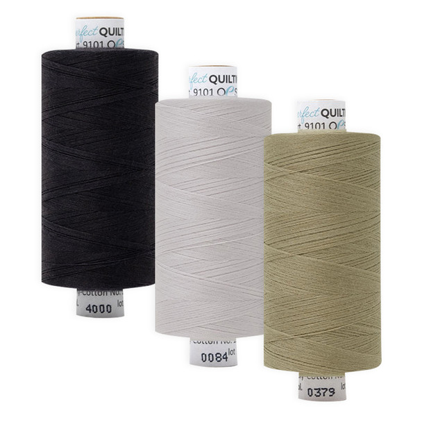 3 Pack Perfect Quilting Thread - The Neutrals