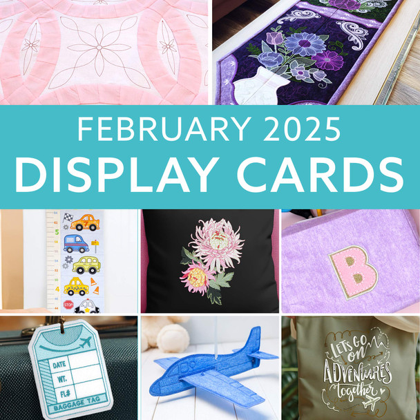 February 2025 Display Cards
