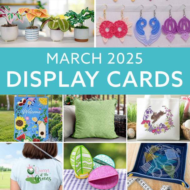 March 2025 Display Cards