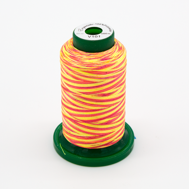 Medley  Variegated Embroidery Thread - Sunset 1000 Meters (V101)