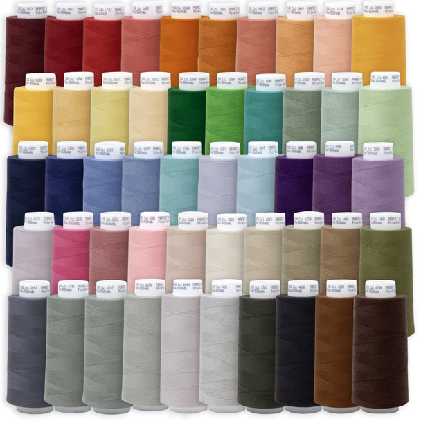 Perfect Quilting Thread 3500m Set 1