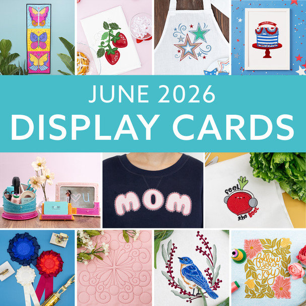 June 2026 Display Cards