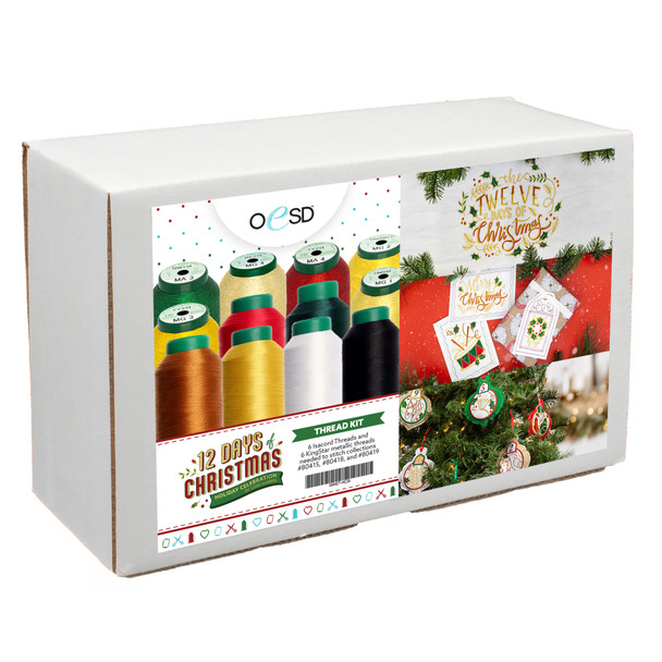 12 Days of Christmas - Holiday Celebration 2026 Thread Kit