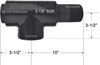 2-1/2" PVC Eductor